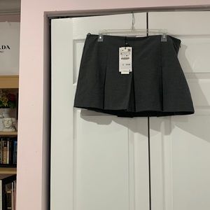 Zara Pleated Mini Skirt